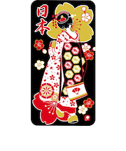 フロンティア　Jステッカー　SL－237　舞妓と桜