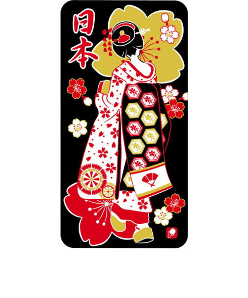 フロンティア　Jステッカー　SL－237　舞妓と桜