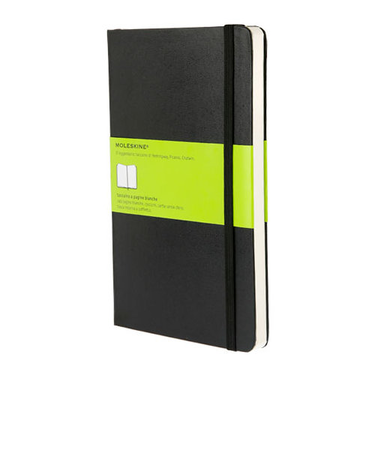 モレスキン（MOLESKINE）　クラシックノートブック　ハードカバー　無地　ラージサイズ　ブラック　408900