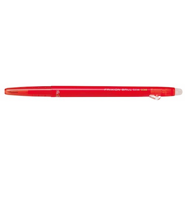 パイロット（PILOT）　フリクションボールスリム　0.38mm　LFBS-18UF-R　レッド