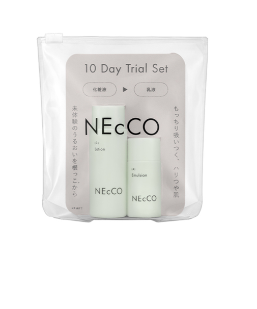 ネッコ（NEcCO）　トライアルセット（ローション・エマルジョン）　10日分
