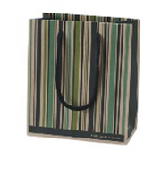 包む　マルチストライプBAG　ブルー　S　T-2400-B
