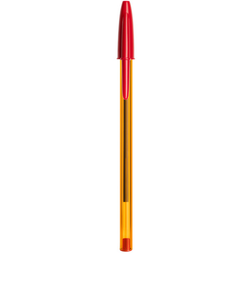 ビック（BIC）　クリスタルオリジナルファイン　0.8mm　CST－OF08REDJ　赤