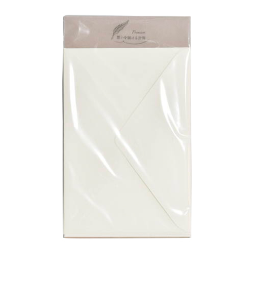 平和堂　想いを届ける封筒プレミアム　A5／A6用　HOE－5102　コットン　5枚入