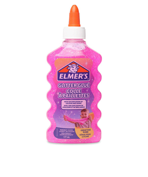 エルマーズ（ELMER’S）　メタリックグルー　多目的用　ピンク　177mL