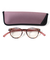 ベイライン（Bayline）　リーディンググラス　ネックリーダーズ　ボストン　バイカラー　PC－6215－H　デミブラウン×ピンク　2.5　（一般医療機器）