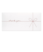 マルアイ ギフト券袋 thank you ホワイト 5枚入