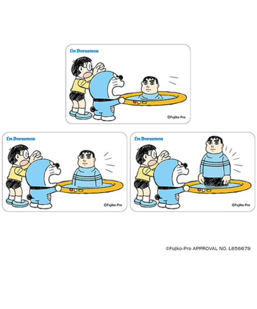 カルチュア・エンタテインメント　まじかる百貨店　クリアカード　I'm　Doraemon5