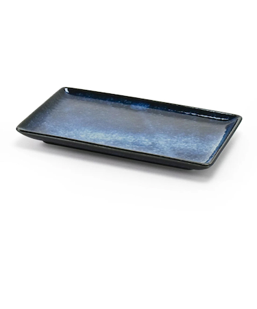 アイトー（aito）　ナチュラルカラー　角トレー　20cm　0517303　ネイビー