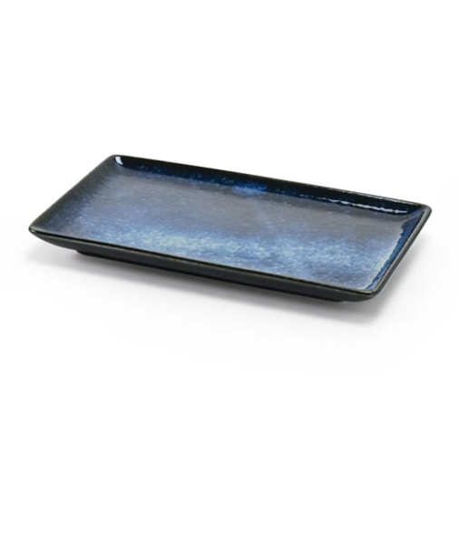 アイトー（aito）　ナチュラルカラー　角トレー　20cm　0517303　ネイビー