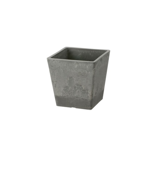 リッチェル　ボタニー　スクエアポット　10型　ライトグレー