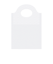 インディゴ　PP494　お福分け袋　S　網目紋つなぎ　白　10枚入