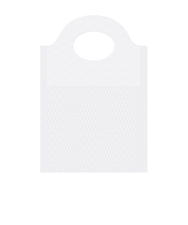 インディゴ　PP494　お福分け袋　S　網目紋つなぎ　白　10枚入