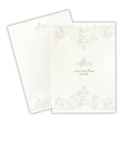 ホールマーク(Hallmark) レターパッド プレミアムレター 818944 レース&ティアラ2