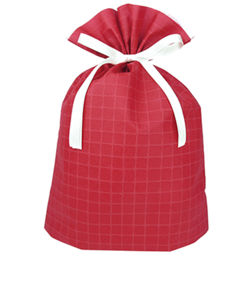 インディゴ　ワッフルバッグ　L　レッド　PG004