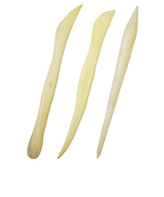 パジコ　手びねり　木製べら3本組