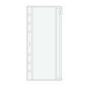 ノックス（KNOX）　ナローサイズ　ファスナー付クリアポケット　522－715