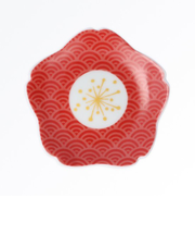 ハレクタニ　さくら小皿　HR－109　青海波