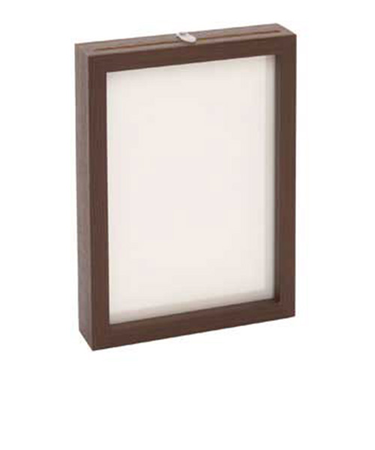 やのまん　インテリアスタンドフレーム　ブラウン