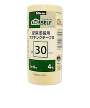 ニトムズ　建築塗装用マスキングテープ　S　30mm×18m　4巻入