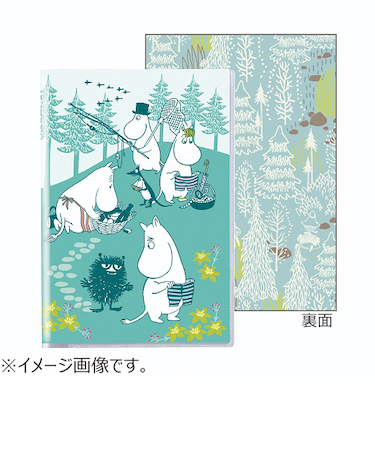 セキセイ　ムーミン（MOOMIN）　高透明リバーシブルアルバム　MUMN－7384　ピクニック