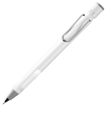 ラミー（LAMY）　サファリ　シャープペン　0.5mm　ホワイト　1P