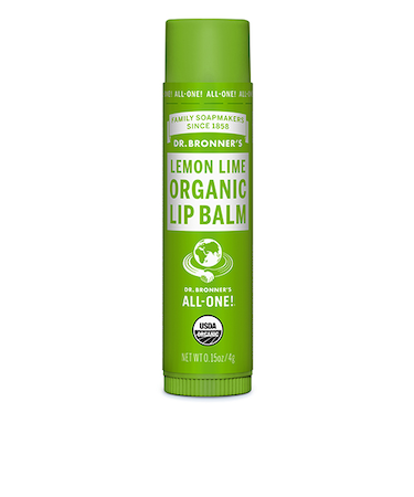 ドクターブロナー（DR.BRONNER’S）　オーガニックリップバーム　レモンライム　4g