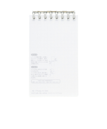 リヒトラブ（LIHIT　LAB.）　オープンリングノート　メモサイズ　N2720－1　クリヤー