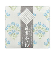 白雪　白雪友禅ふきん　なでしこ　ブルー