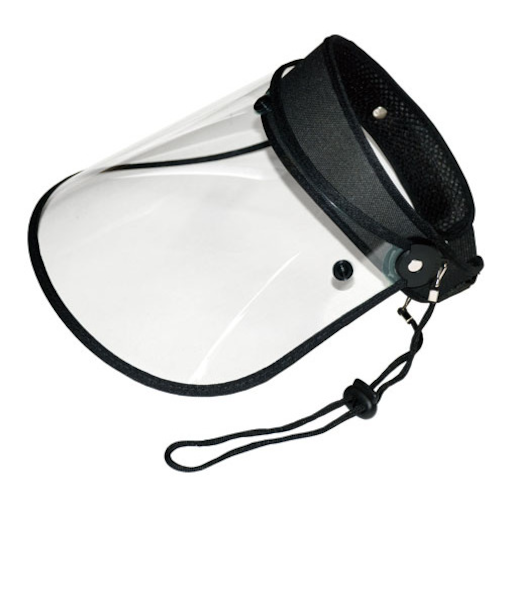 カジメイク　バイザー　クリア