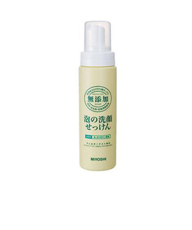 ミヨシ石鹸　無添加　泡の洗顔せっけん　200mL