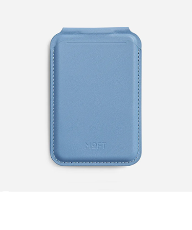 モフト（MOFT）　フラッシュウォレット＆スタンド　MOVAS　MagSafe対応　ウィンディーブルー