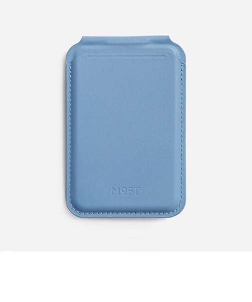 モフト（MOFT）　フラッシュウォレット＆スタンド　MOVAS　MagSafe対応　ウィンディーブルー