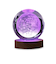 日本トラストテクノロジー（JTT）　3Dクリスタルボールライト　COSMIC　3Dアート　CRYBALL-MO-RGBR　ムーン　RGB