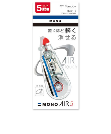 トンボ鉛筆（Tombow）　モノエアー5　CT－CA5　レッド
