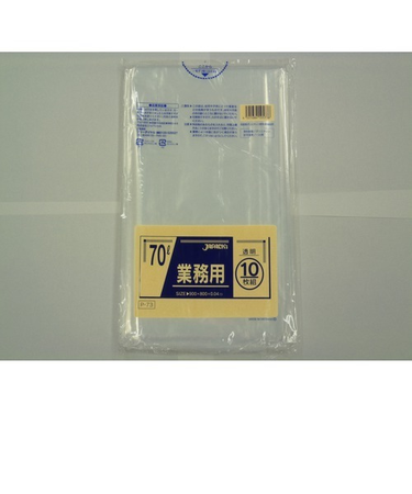 ジャパックス　業務用ポリ袋　クリア　70L