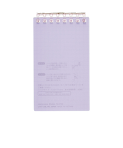 リヒトラブ（LIHIT　LAB.）　オープンリングノート　メモサイズ　N2720－10　パープル