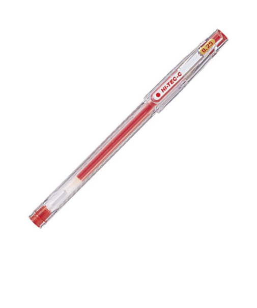 パイロット（PILOT）　ハイテックC　0.25mm　レッド