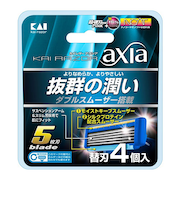 KAI　RAZOR（カイレザー）　axia（アクシア）　替刃　4個入り