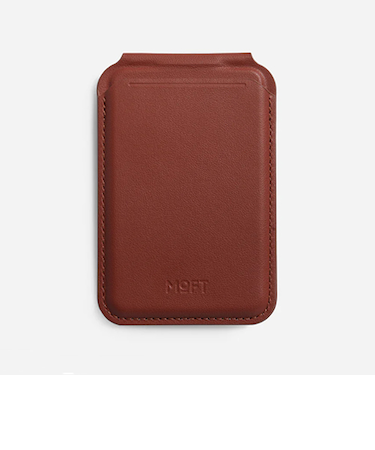 モフト（MOFT）　フラッシュウォレット＆スタンド　MOVAS　MagSafe対応　シエナブラウン