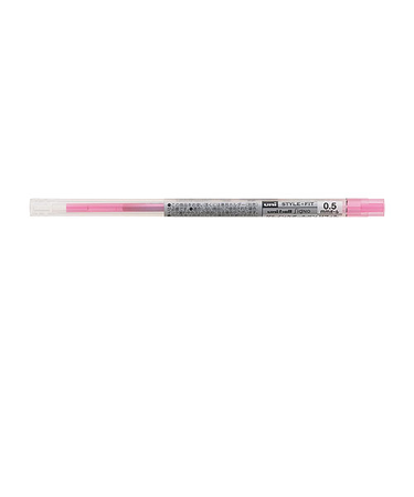 三菱鉛筆　スタイルフィット　ゲルボールペン替芯　0.5mm　UMR-109-05.66　ローズピンク
