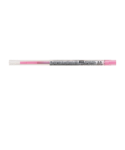 三菱鉛筆　スタイルフィット　ゲルボールペン替芯　0.5mm　UMR-109-05.66　ローズピンク