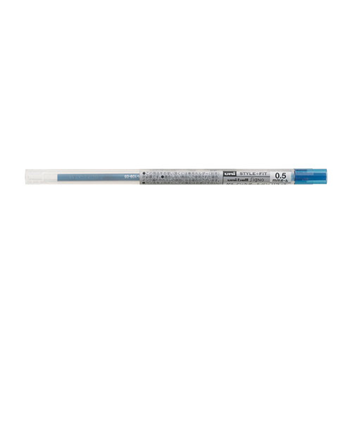 三菱鉛筆　スタイルフィット　ゲルボールペン替芯　0.5mm　UMR-109-05.64　ブルーブラック