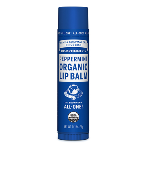 ドクターブロナー（DR.BRONNER’S）　オーガニックリップバーム　ペパーミント　4g