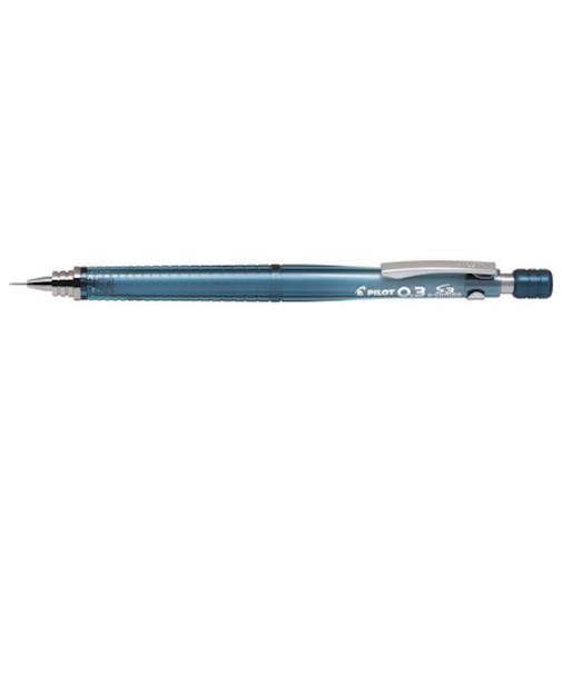 パイロット（PILOT）　シャープ　S3　0.3mm　HPS30RTMNL3　透明ミッドナイトブルー