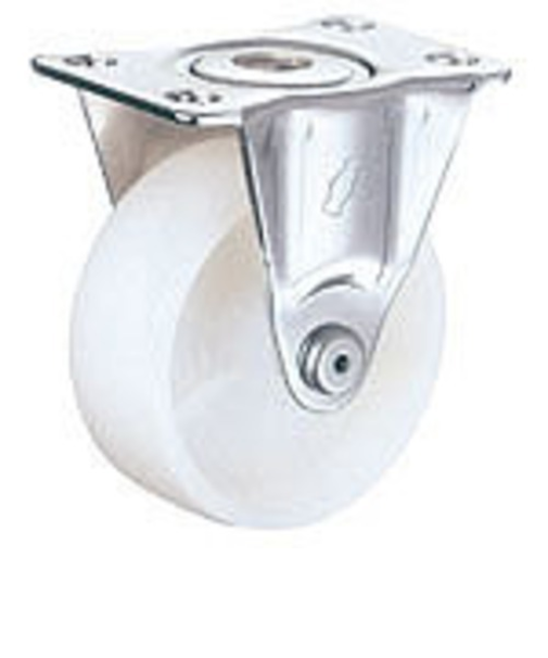 ハンマー　固定式キャスター　ナイロン車　420R－N　38mm