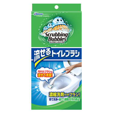 ジョンソン　シャット流せるトイレブラシ　本体