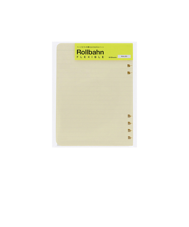 デルフォニックス（DELFONICS）　ロルバーン　フレキシブル　リフィル　罫線　M　501040　200　50枚入
