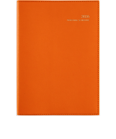 【2026年1月始まり】　高橋書店　ディアクレール3　B6　マンスリーブロック　493　オレンジ　日曜始まり