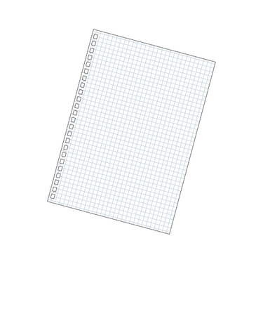 リヒトラブ（LIHIT　LAB.）　ツイストノート専用リーフ　A5　N－1650SW　薄色方眼罫